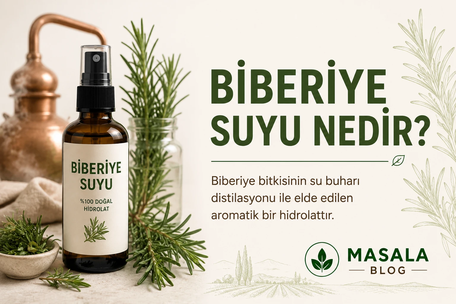 Biberiye Suyu Nedir? Nasıl Elde Edilir?