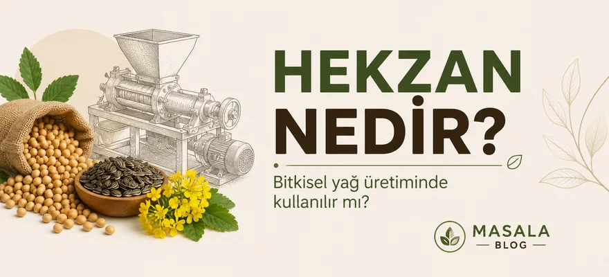 Hekzan Nedir? Bitkisel Yağ Üretiminde Kullanılır mı?