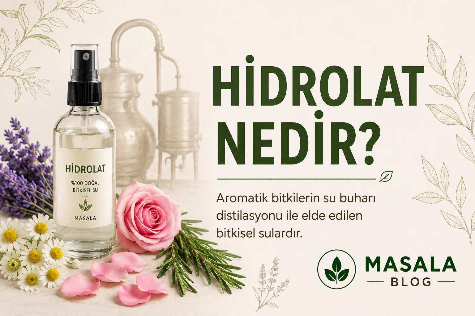 Hidrolat Nedir? Hidrolatlar Nasıl Elde Edilir?