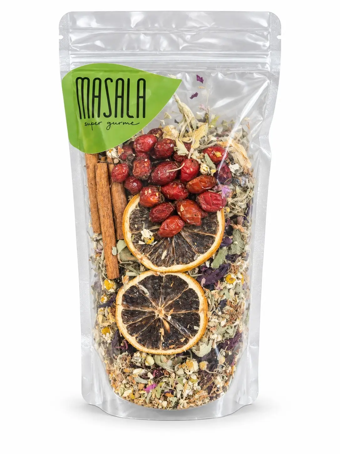 Kış Çayı 150 g – Ihlamur, Kuşburnu, Zencefil ve Limon Kurulu Bitki Çayı Karışımı